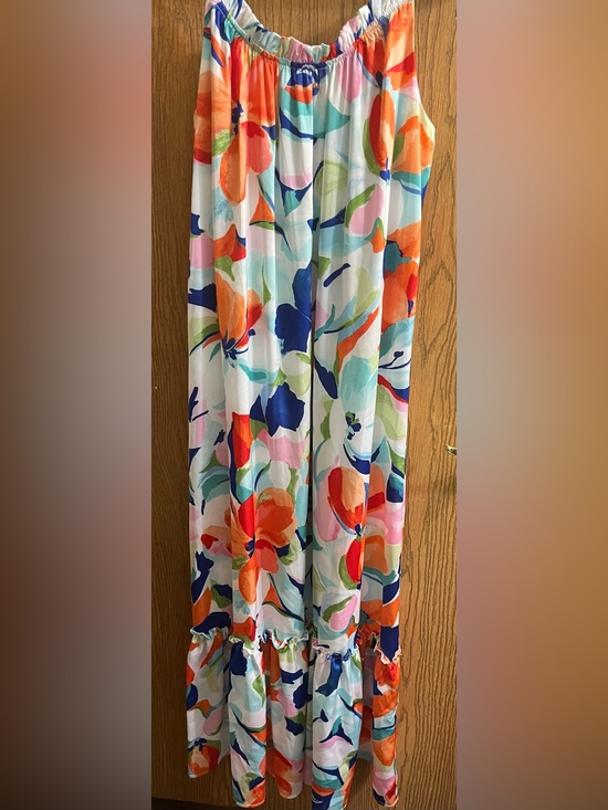Nicole Miller Dresses & Skirts - Nicole Miller New York Colorful Floral Maxi Dress